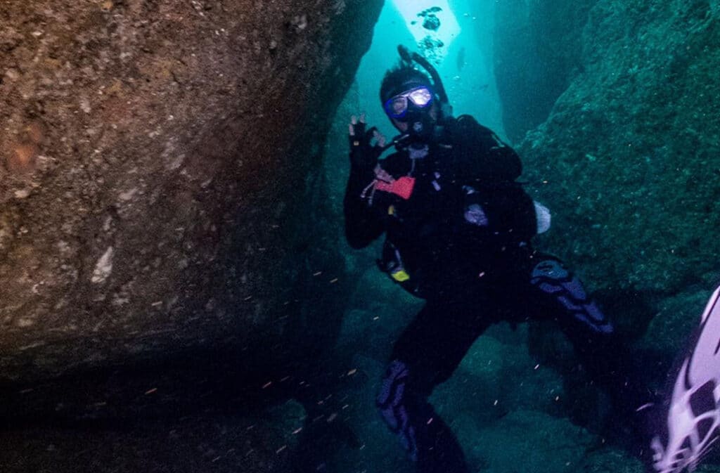 The Grotto Depth 10 40m